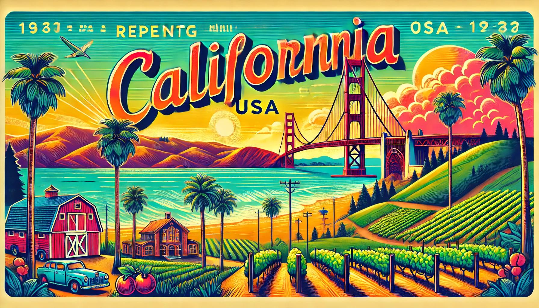 california_state_postcard_banner_mortgage_lender_ca_state